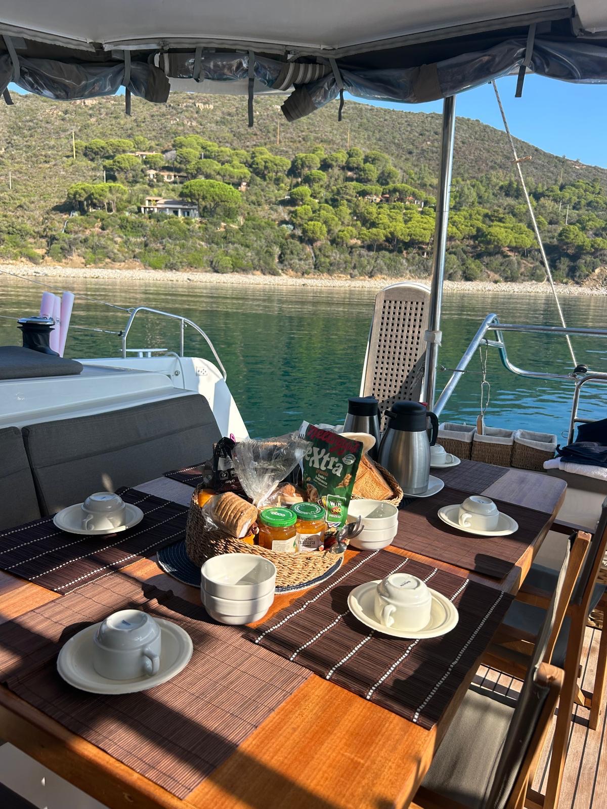 Colazione a bordo