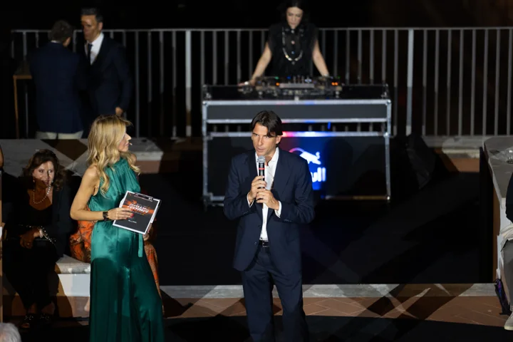 La conduzione della serata — Rally di Roma Capitale 2026