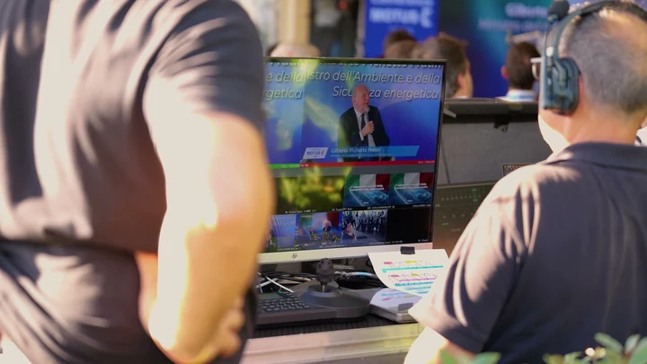 Il monitoraggio delle riprese video — Motus E