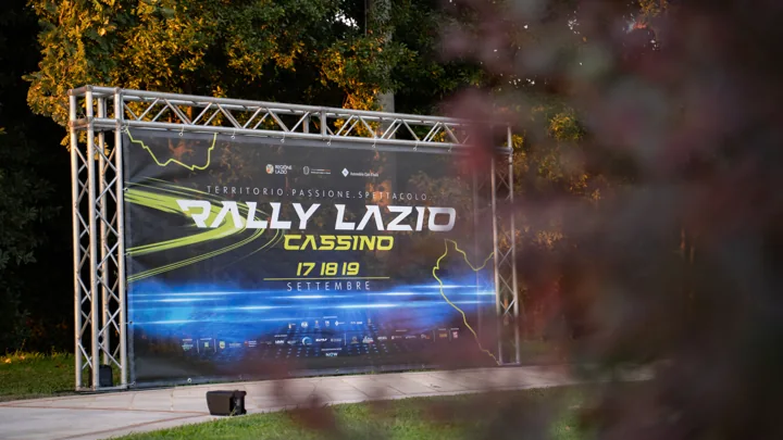 Backdrop del gala su struttura truss