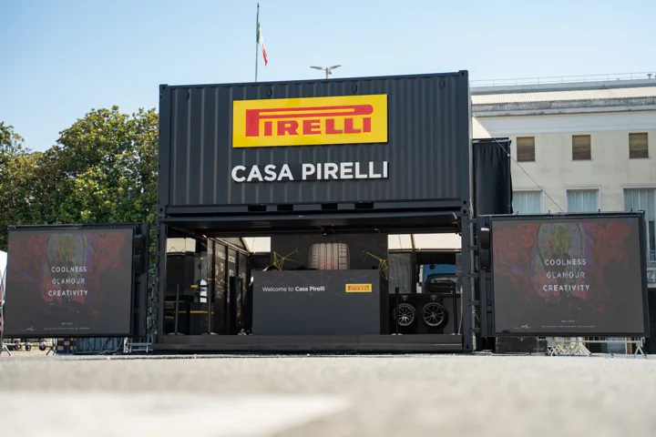 Casa Pirelli nella fan zone — Rally di Roma Capitale 2026